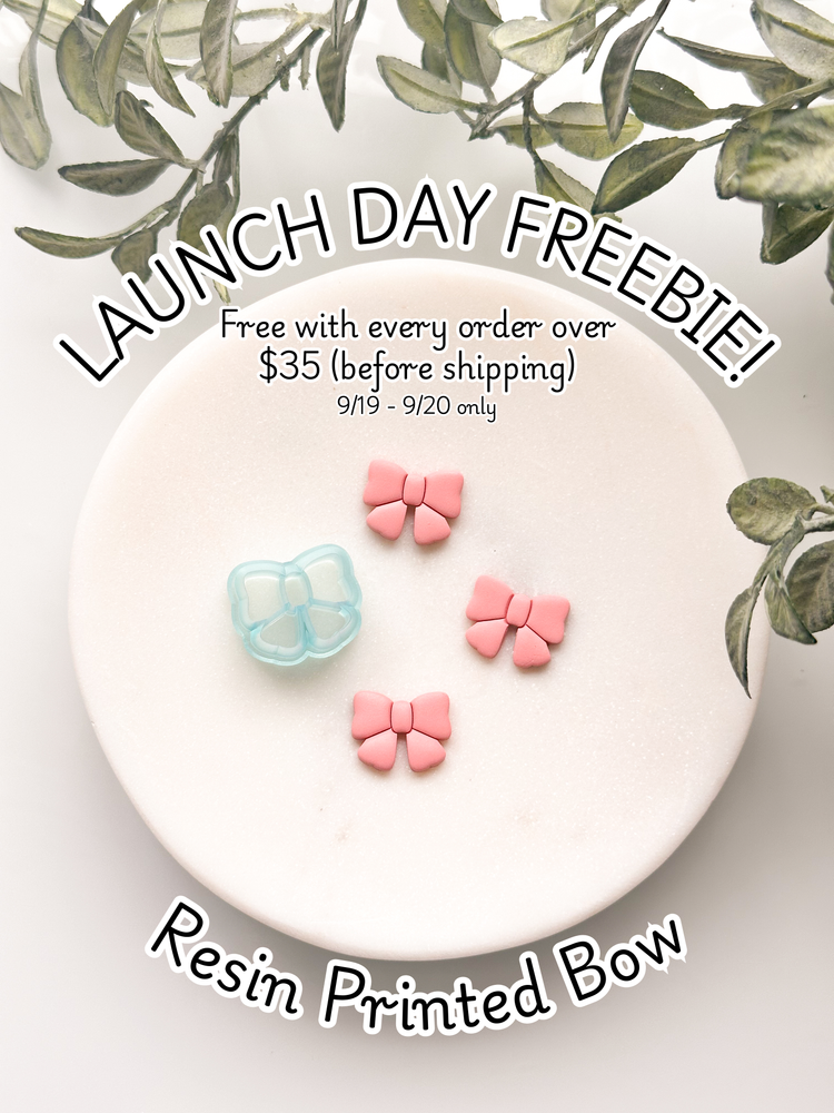 LAUNCH DAY FREEBIE* Bow Clay Cutter