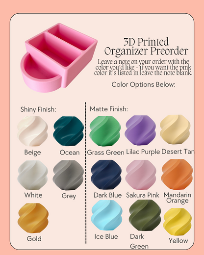 Porte-cartes pour boucles d'oreilles imprimé en 3D + assembleur