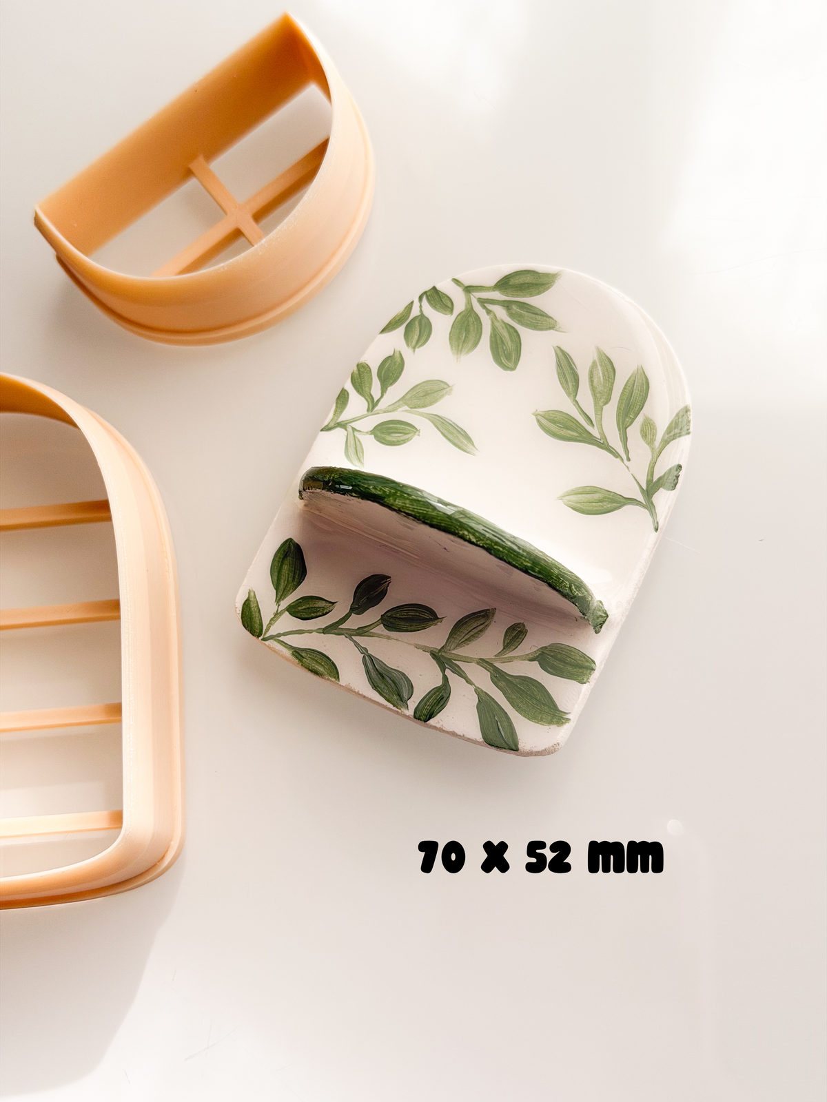 Mini Shelf Magnet Clay Cutter Set Polymer Ceramic Air Dry