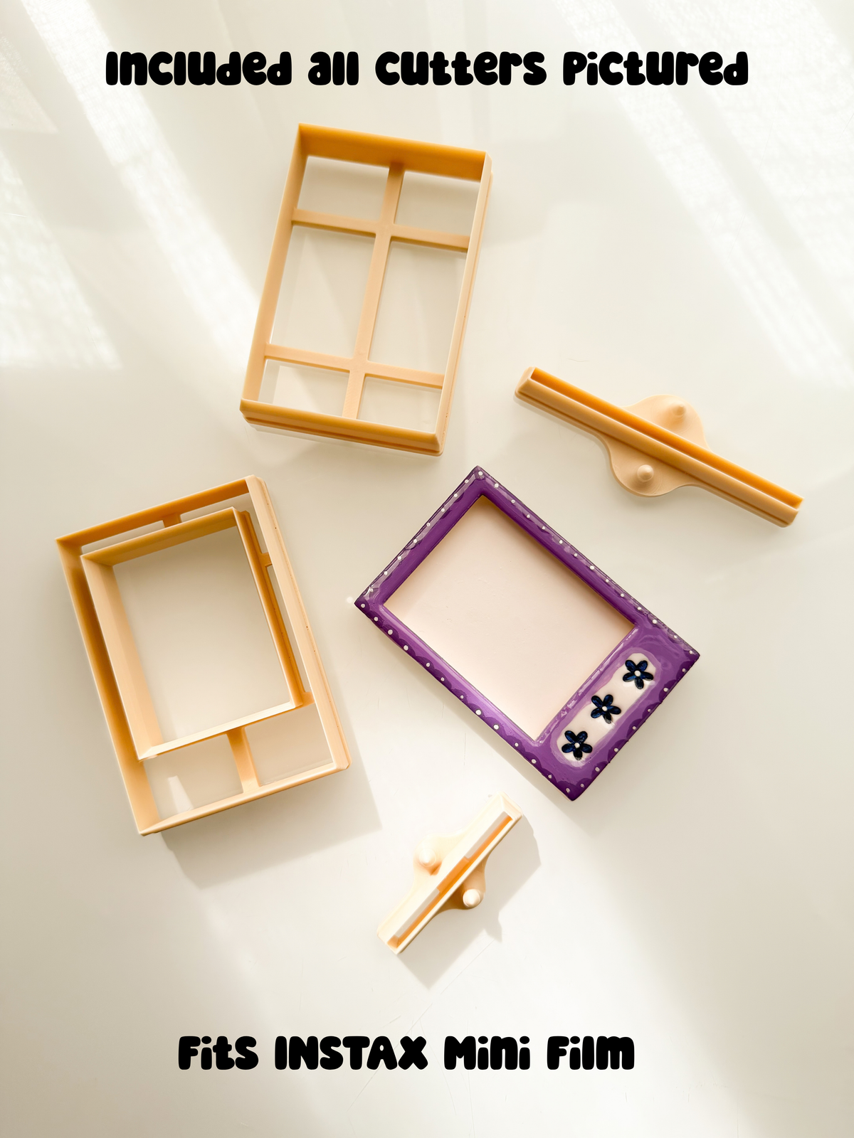 Polaroid Frame Polymer Clay Air Dry Clay Ceramic Pottery