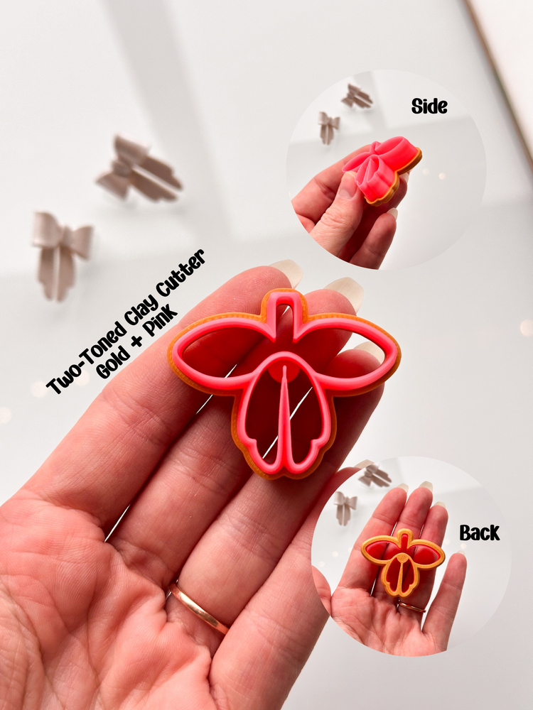 Two Toned Bow Builder Clay Cutter