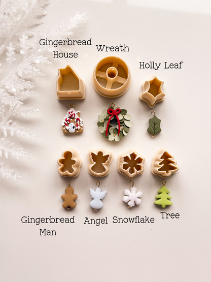 Winter Bead Clay Cutters Extra Tall Drill Guides