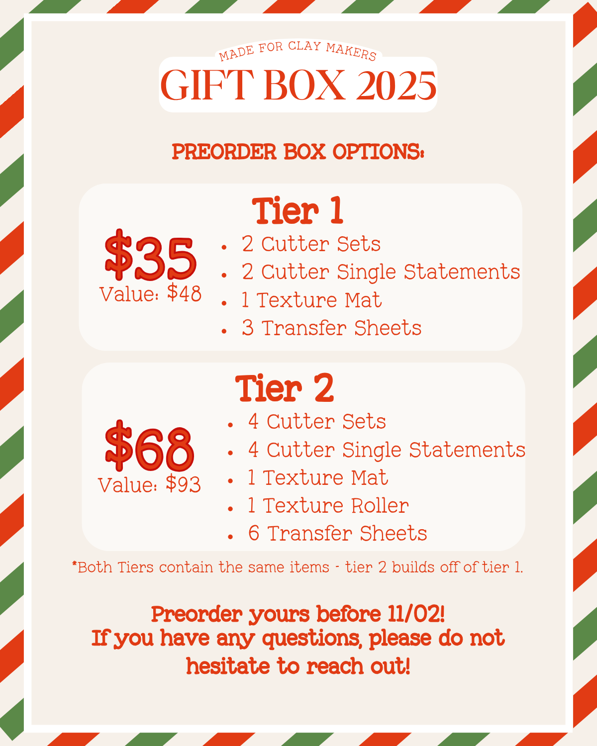 Calendrier de l'Avent pour les créateurs - Précommande 2023