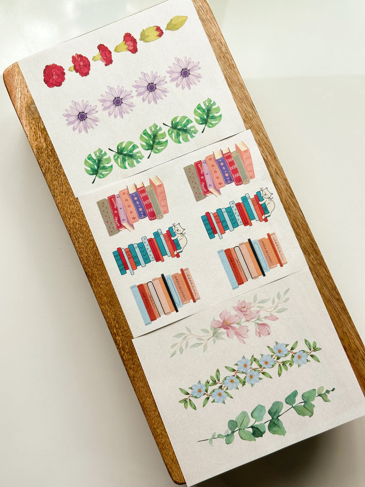 Blooming Library Bookmark Transfer Bundle