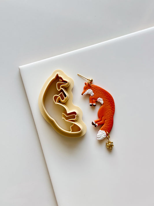 Fox Mirrored Clay Cutter Set