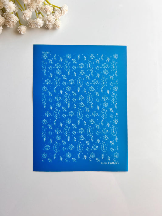 | LC Exclusive | Happy Autumn Leaves Silk Screen