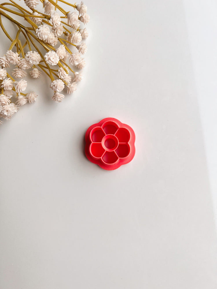 Embossed Flower Clay Cutter