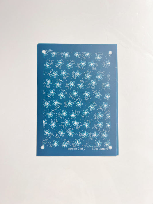 | LC Exclusive | Dainty Flowers Silk Screen
