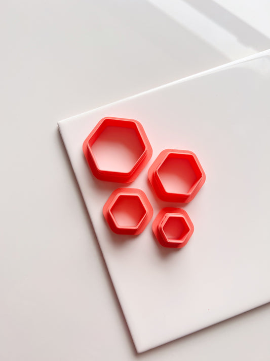 Soft Hexagon Clay Cutter