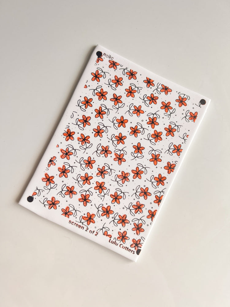 | LC Exclusive | Dainty Flowers Silk Screen