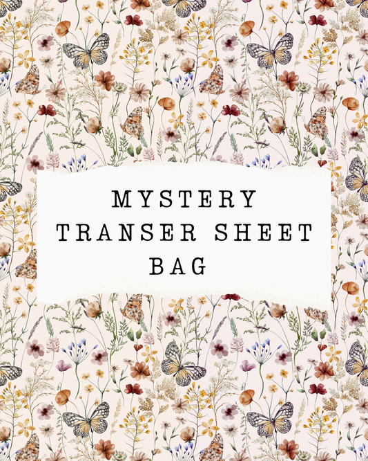 SAC MYSTÈRE – FEUILLES DE TRANSFERT