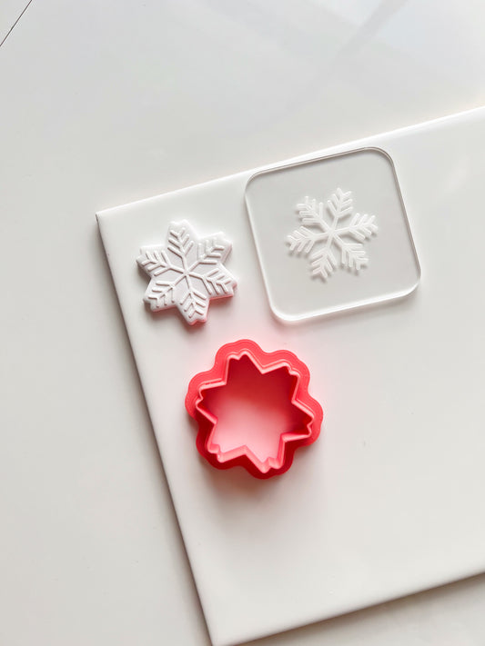 Snowflake Texture Tile